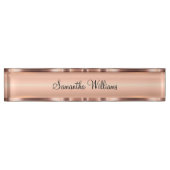 Plaques de bureau en tons rose gold Classy Ladies (Devant)