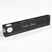 Plaques de bureau Monogramme pour dames classique