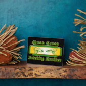 Plaques de la machine à boire verte moyenne (Côté)