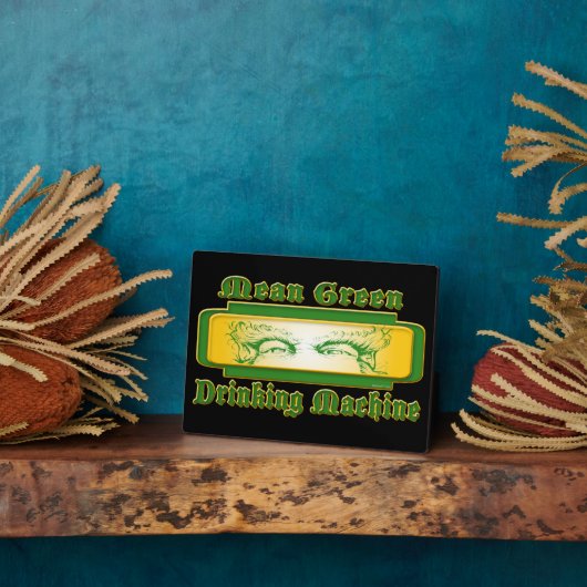 Plaques de la machine à boire verte moyenne (Côté)