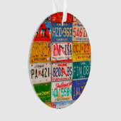 Plaques de licence américaines Art America (devant)