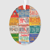 Plaques de licence américaines Art America (devant)