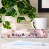 Plaques de nom de directrice financière exécutive 