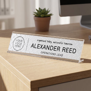Plaques de nom de logo industrielles robustes arge