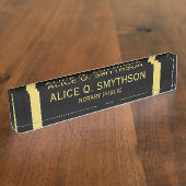 Plaques de nom du bureau des panneaux publicitaire (Taille)