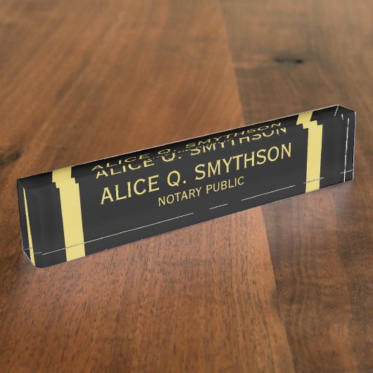 Plaques de nom du bureau des panneaux publicitaire (Taille)