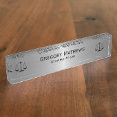 Plaques de nom du bureau du procureur (Taille)