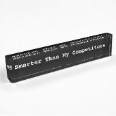 Plaques de nom du bureau exécutif amusant