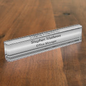 Plaques de nom du bureau exécutif classique (Taille)