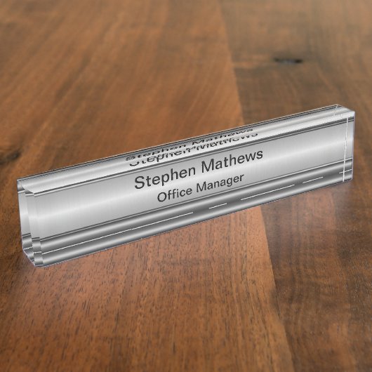 Plaques de nom du bureau exécutif classique (Taille)