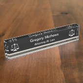 Plaques de nom du bureau exécutif de procureur cla (Taille)
