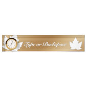 Plaques de nom du Canada Personnalisées Plaque de (Devant)