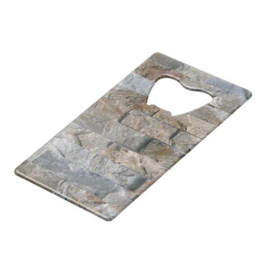 Plaques de pierre empilées (Devant Angle)