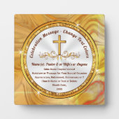 Plaques d'écriture personnalisées, célébrations, n (Devant)