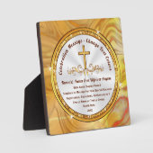 Plaques d'écriture personnalisées, célébrations, n (Recto)