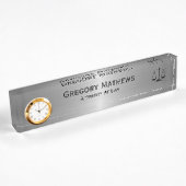 Plaques d'identification de bureau exécutif de