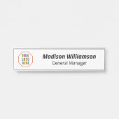 Plaques d'identification interchangeables avec log (Devant)