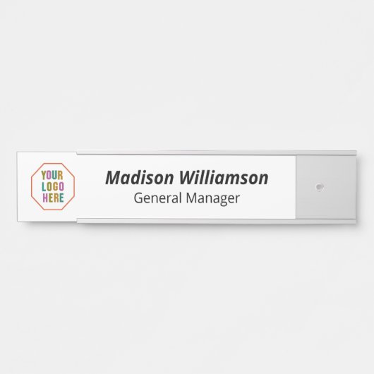 Plaques d'identification interchangeables avec log (Devant)