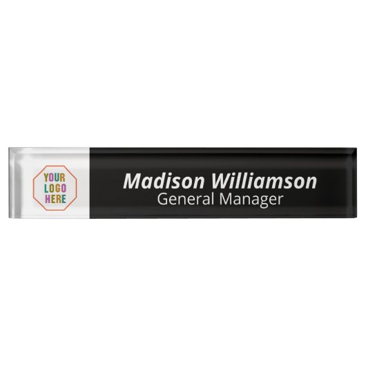 Plaques d'identification interchangeables avec log (Devant)