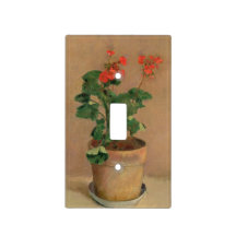 Géraniums dans un pot, c.1905 (huile sur la toile)