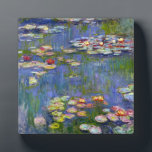 Plaques Monet Water 1916 Plaque<br><div class="desc">Plaque Monet Water Lilies 1916. Peinture à l'huile sur toile de 1916. L'impressionniste Claude Monet demeure réputé et apprécié pour les peintures de nénuphars qu'il a réalisées dans son étang de jardin de Giverny. Cette peinture spécifique de nénuphars, datant de 1916, révèle l’évolution de Monet vers une abstraction croissante et...</div>