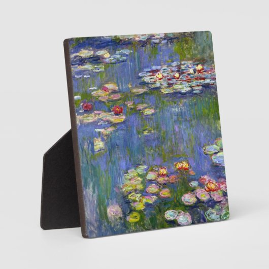 Plaques Monet Water 1916 Plaque (Recto)