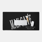 Plaquettes de tapis de bureau Man Cave (Clavier et souris)