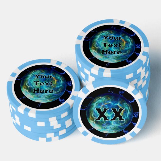 Plasma Electric Poker Chips (Opstapeling)