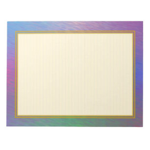 "Plasma Rain Clouds", blikvangers Notitieblok