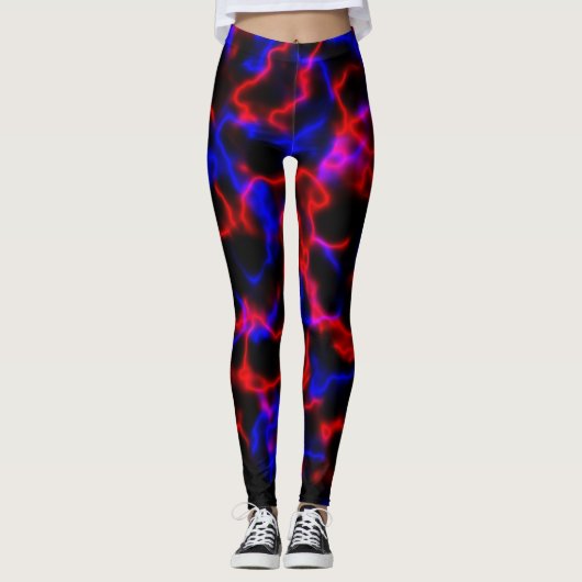 Plasma wolken Leggings (Voorkant)