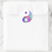 Plasma Yin Yang Ronde Sticker (Tas)