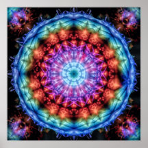 Plasmagoria - Psychdelische Tie Dye Mandala