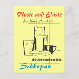 Plaste und Elaste DDR Briefkaart