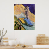 Plaster Statuette Roos en Novels Vincent van Gogh Poster (Keuken)