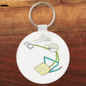 Plasterer Stickman Sleutelhanger (Achterkant)