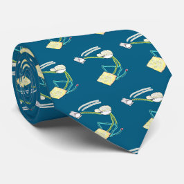 Plasterer Stickman Stropdas