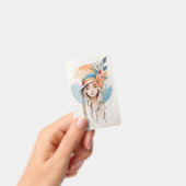 Plastic badge - verticaal (Handheld)