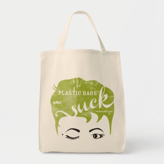 Plastic Bags Suck Tote Bag (Voorkant)