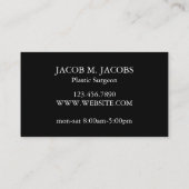 Plastic chirurg Cosmetic Medical Spa Visitekaartje (Achterkant)