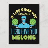 Plastic chirurg grappig als het leven geeft je mel briefkaart (Voorkant)