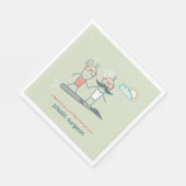 Plastic chirurg papieren servetten (Hoek)