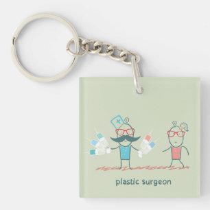 Plastic chirurg sleutelhanger