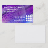Plastic chirurgische Visitekaartjes (Voorkant / Achterkant)