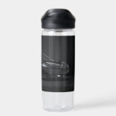Plastic fles met zwarte mclaren (Achterkant)