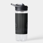 Plastic fles met zwarte mclaren (Rechts)