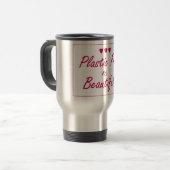 Plastic Free & Beautity Travel Mug (Devant gauche)