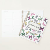 Plastic Gelamineerde Vlinderdruk Gepersonaliseerd Planner (Display)