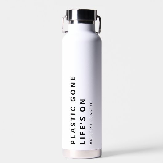 PLASTIC GONE, LEVEN IS OP ZEE PLANEET TURTLE. WATERFLES (Voorkant)