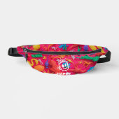 Plastic HAPPY Fanny Pack Heuptasje (Voorkant)