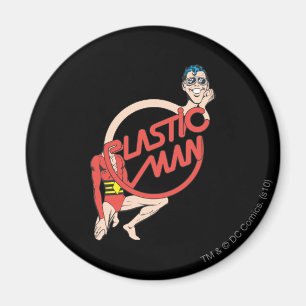 Plastic Man Rubbernek Magneet